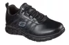 SURE TRACK - ERATH SR Skechers női védelem nélküli munkacipő, fekete