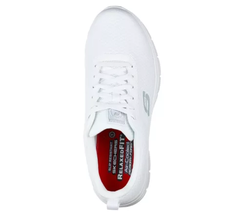 FLEX ADVANTAGE - BENDON SR Skechers férfi védelem nélküli munkacipő, fehér