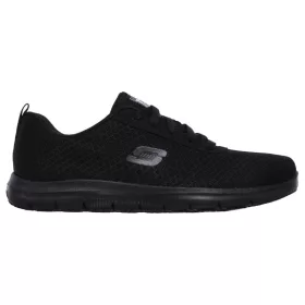   GHENTER - BRONAUGH Skechers védelem nélküli munkacipő, fekete