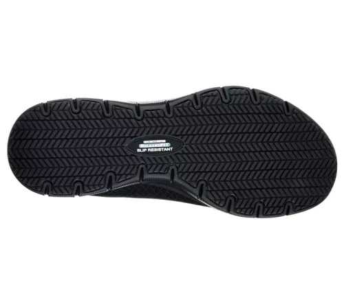 GHENTER - BRONAUGH Skechers védelem nélküli munkacipő, fekete