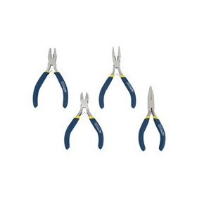   EXTOL CRAFT mini fogó klt, 4db-os; kombinált, oldalcsípő, hosszú csőrű, rádiós ,125mm