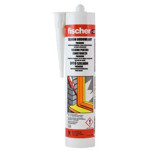 Fischer építőszilikon DBSI fehér 310 ml