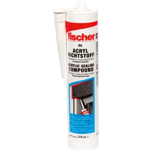 Fischer akril tömítőanyag DA fehér 310 ml