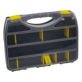   Rendező, csavartartó, szortimenter, 36 Black, 368×271×67mm, fekete