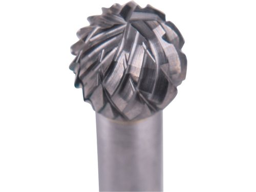 EXTOL INDUSTRIAL keményfém turbómaró (rotormaró), gömb alakú, 10 mm átmérőjű/ 6 mm szárú, keresztfogazás