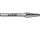 EXTOL INDUSTRIAL keményfém turbómaró (rotormaró), kúpos, kerek orrú, átmérő 10×25mm/szár 6mm, keresztfogazás