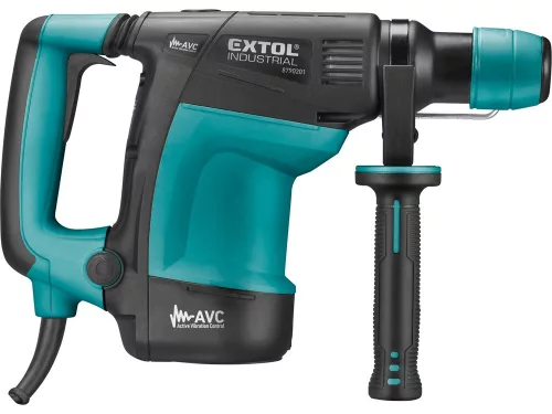 EXTOL INDUSTRIAL  ütvefúró- és vésőkalapács, elektropneumatikus; 1100W, 7J, SDS Plus