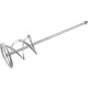 EXTOL INDUSTRIAL festék- és habarcskeverő szár, horganyzott 8790600 8890600 8890601 keverőgéphez, 600×140mm, M14