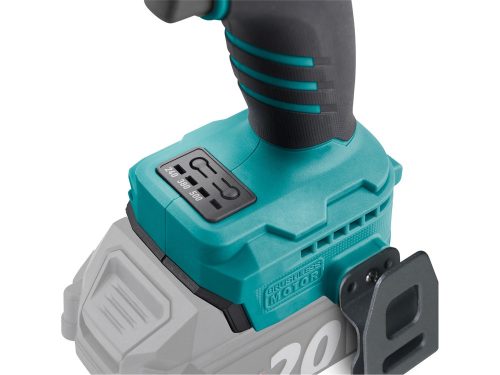 EXTOL INDUSTRIAL  akkus ütvecsavarozó, Share20V, 1/2" négyszög,szénkefe mentes, Li-ion;  AKKU és TÖLTŐ NÉLKÜL, 500 Nm