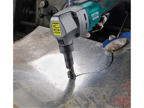 EXTOL INDUSTRIAL  akkus folyamatos lemezlyukasztógép, Share20V, 20V, Li-ion; AKKU és TÖLTŐ NÉLKÜL