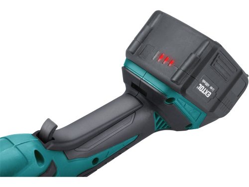 EXTOL INDUSTRIAL  akkus sarokcsiszológép, Share20V, 20V, Li-ion, 1db akku, 1db töltő, 4000 mAh, 125 mm