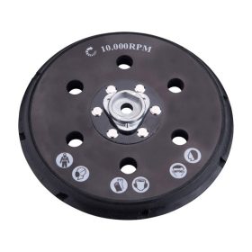   EXTOL INDUSTRIAL tartalék gumitalp tépőzáras 8791844, 8791845 excenteres polírozógéphez, átmérő: 150mm