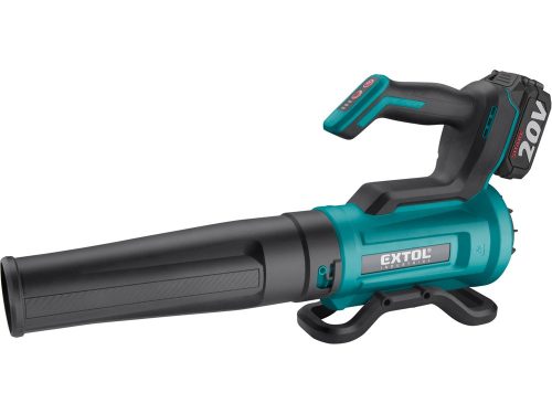 Extol Indrustrial akkus lombfúvó Share20V, 20V, Li-ion, kefementes, 1db akku, 1db töltő, 4000 mAh