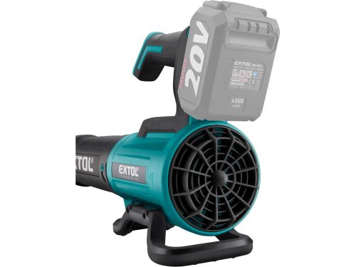 Extol Indrustrial akkus lombfúvó Share20V, 20V, Li-ion, , kefementes, AKKU és TÖLTŐ NÉLKÜL!