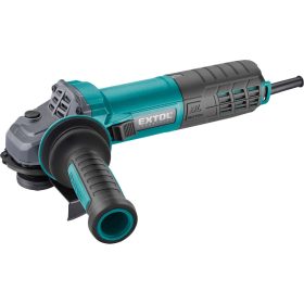   EXTOL INDUSTRIAL  sarokcsiszológép 125mm 1550W, kefementes, szabályozható fordulatszám, lágy indítás, terhelésnél konstans fordulatszám