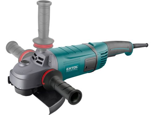 EXTOL INDUSTRIAL  sarokcsiszológép; 230 mm; 2600W; lágy indítás; terhelésnél konstans fordulatszám; papírdoboz