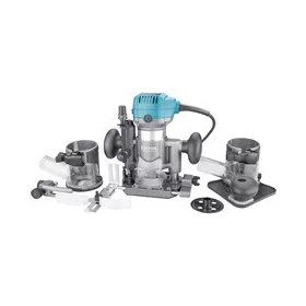   EXTOL INDUSTRIAL felsőmarógép, 710W, többfunkciós, befogás: 6/8mm