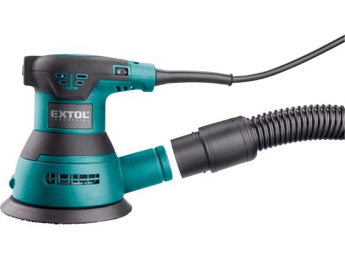 EXTOL INDUSTRIAL rotációs (excentrikus) csiszológép 350W, átmérő: 125mm, ford.:8000-12000