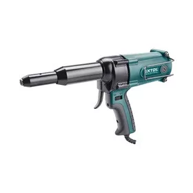   EXTOL INDUSTRIAL elektromos popszegecshúzó; ALU, réz, acél, INOX szegecsekhez, 3,2-4,0-4,8mm