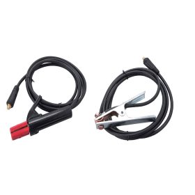   EXTOL INDUSTRIAL munkakábel elektródafogóval + földelőkábel csipesszel, 8796012 inverterhez, 200 A, 3 m, 25 mm2, MMA hegesztéshez