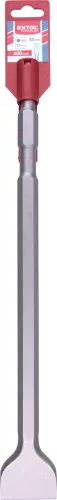 EXTOL PREMIUM betonvéső lapos, HEX; 400/50mm, (szár átm:17 mm)