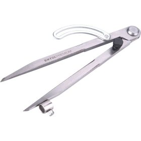 Extol Premium asztalos körző, fém, ceruza tartóval