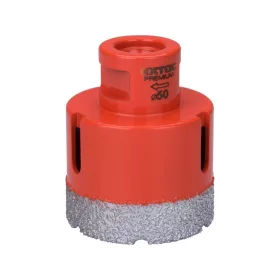   EXTOL PREMIUM körkivágó csempére, gyémánt vágóél; 50mm × M14, sarokcsiszolóba fogható