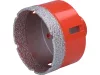 EXTOL PREMIUM körkivágó csempére, gyémánt vágóél; 60mm × M14, sarokcsiszolóba fogható