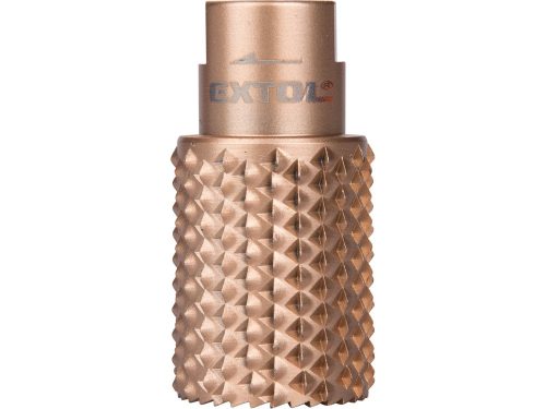EXTOL PREMIUM csapos ráspoly sarokcsiszolóhoz, 30 mm, M14 befogás