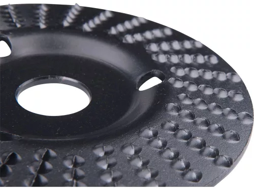 EXTOL PREMIUM faforgácsoló korong; max 13000 ford/perc, sarokcsiszolóhoz, fém, 125×22,2mm, fa csiszolásához, szakaszos használat