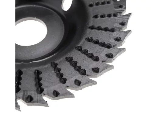 EXTOL PREMIUM faforgácsoló korong; max 13000 ford/perc, sarokcsiszolóhoz, fém, 125×22,2mm