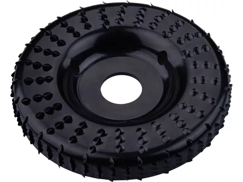 EXTOL PREMIUM faforgácsoló korong; max 13000 ford/perc, sarokcsiszolóhoz, fém, 118×18×22,2mm, fa csiszolásához, marásához
