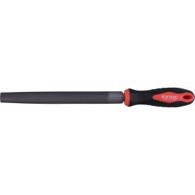   EXTOL PREMIUM  ráspoly 250mm félkerek, C45 acél, vágat 2, finom, TPR gumis műanyag nyél