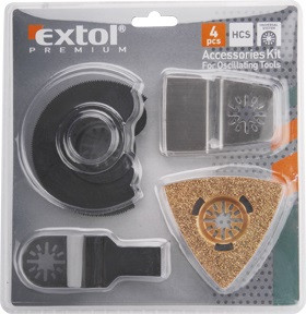 EXTOL PREMIUM tartalék fej klt., 4 db a 417220, 8891842, 8894100 géphez