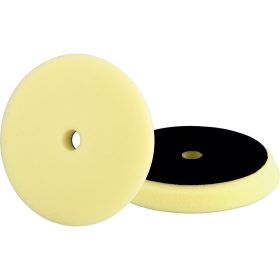  EXTOL PREMIUM polírkorong, erős polírozás, T80, 150×25mm, tengely: 22 mm; sárga, tépőzáras