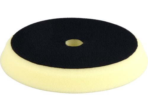 EXTOL PREMIUM polírkorong, erős polírozás, T80, 150×25mm, tengely: 22 mm; sárga, tépőzáras