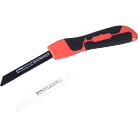   EXTOL PREMIUM hobbyfűrész nyeles klt., 2 db cserélhető lappal; 150mm, fémre, fára
