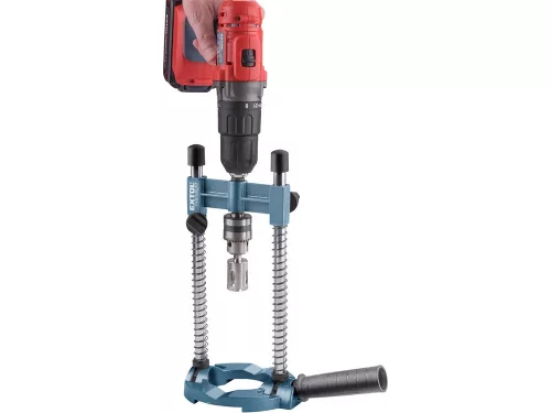 EXTOL PREMIUM  fúrógépállvány, 10 mm, +/- 45 fokban forgatható