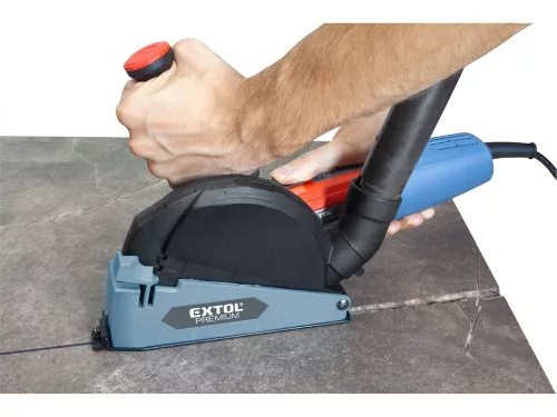 EXTOL PREMIUM porelszívó adapter (feltét) sarokcsiszolóhoz, vágáshoz