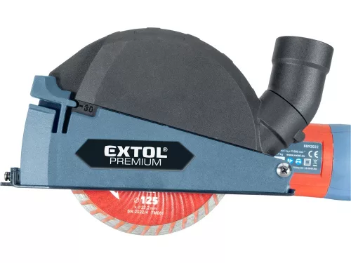 EXTOL PREMIUM porelszívó adapter (feltét) sarokcsiszolóhoz, vágáshoz