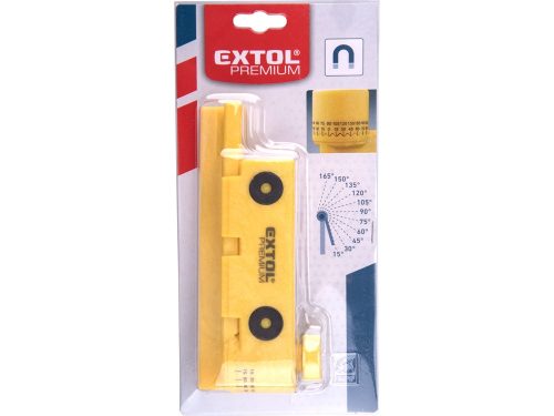 EXTOL PREMIUM gérvágó vezető, műanyag, állítható szög, mágneses