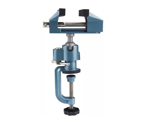 EXTOL PREMIUM  mini satu, forgatható; 75 mm, max.befogás: 55mm, asztalra rögzíthető