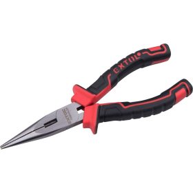   EXTOL PREMIUM  rádiós fogó; 160mm, duál  vörös/fekete, TPR nyél, akasztós szerszámtartó