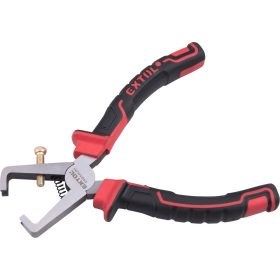   EXTOL PREMIUM  blankoló fogó; 160mm,  duál  vörös/fekete TPR nyél, akasztós szerszámtartó