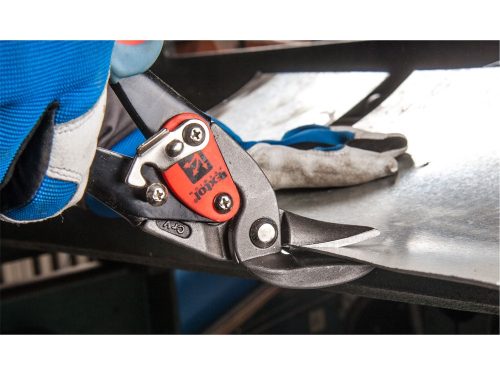 EXTOL PREMIUM  lemezvágó olló, két komp. nyél; 255mm, jobbos