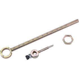   EXTOL PREMIUM fém megvezető elem / körzőszár a 8813651 lemezvágó fejhez; 20-150 mm, 360 fokban körbeforgatható