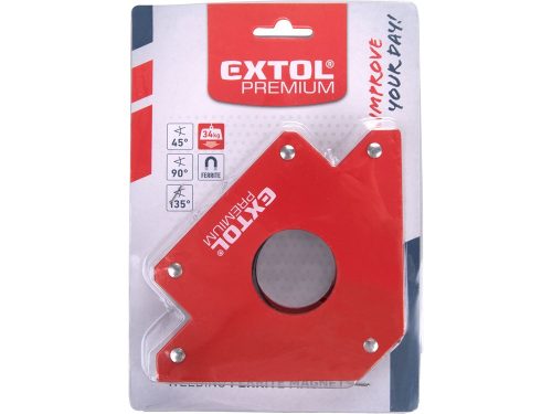 EXTOL PREMIUM hegesztő mágnes, max. 34 kg