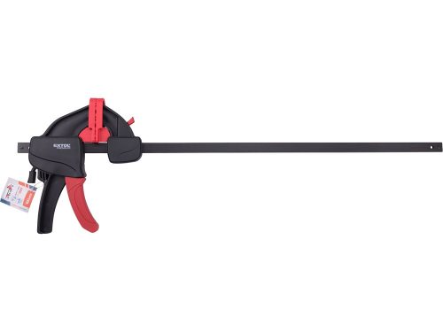 EXTOL PREMIUM asztalos szorító, fém, 600 mm, gyorskioldó