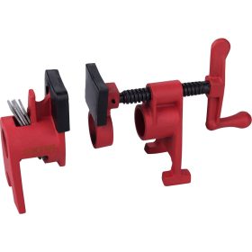   EXTOL PREMIUM csőtengelyes szorító (táblásító / csavaros asztalos csőszorító) , 3/4", acél