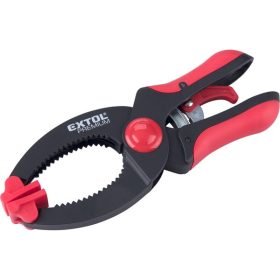   Extol Premium asztalos szorító, műanyag, racsnis, 244×75mm